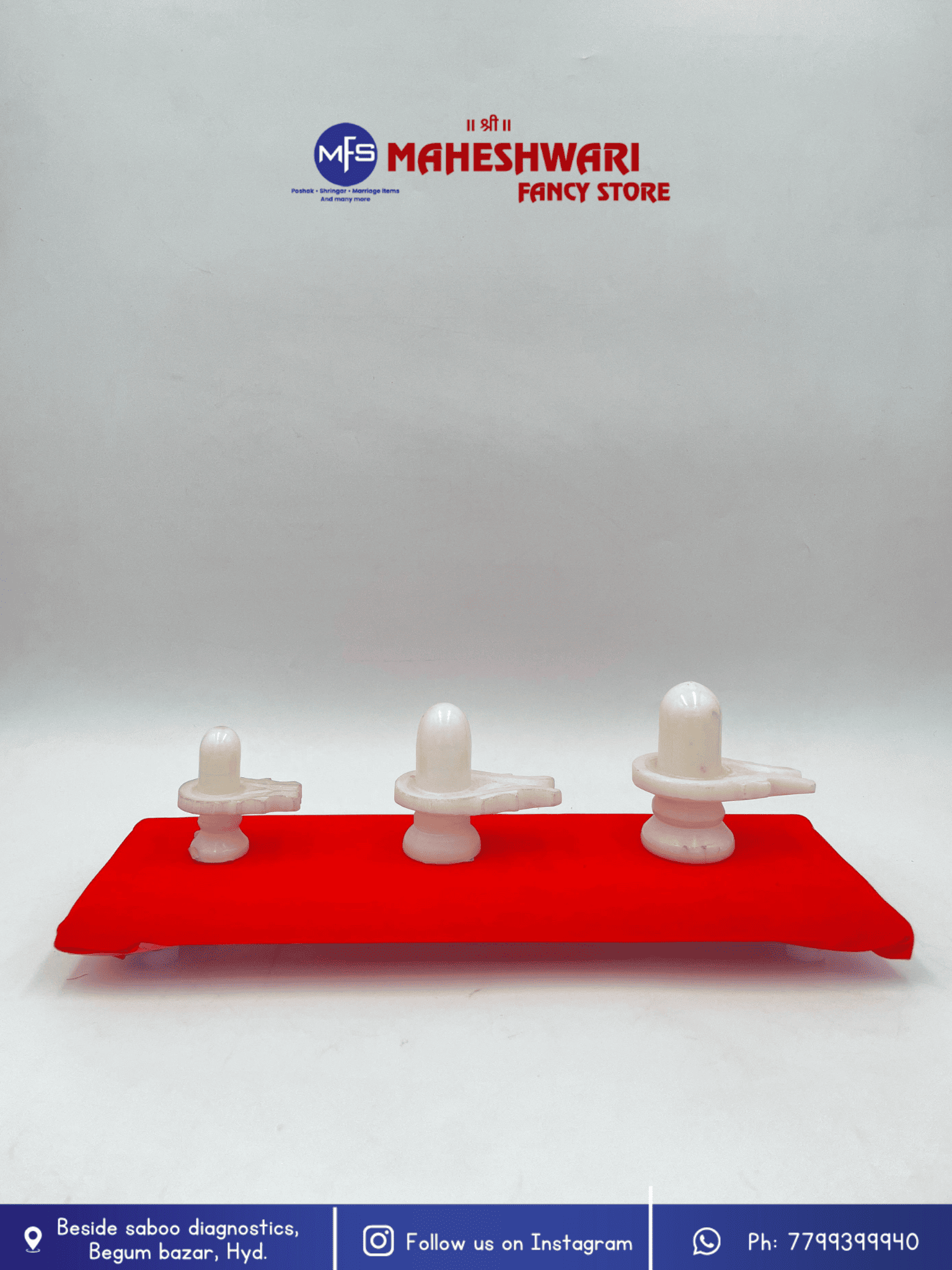 Maheshwari Fancy Store - Marble Shivling